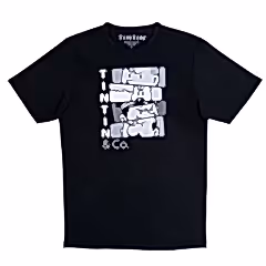 Tintin & Co Black T-Shirt