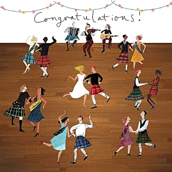 Wedding Ceilidh Alice Newman Card