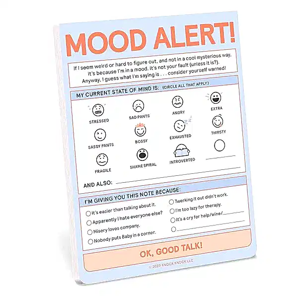 Mood Alert Pastel Nifty Notes
