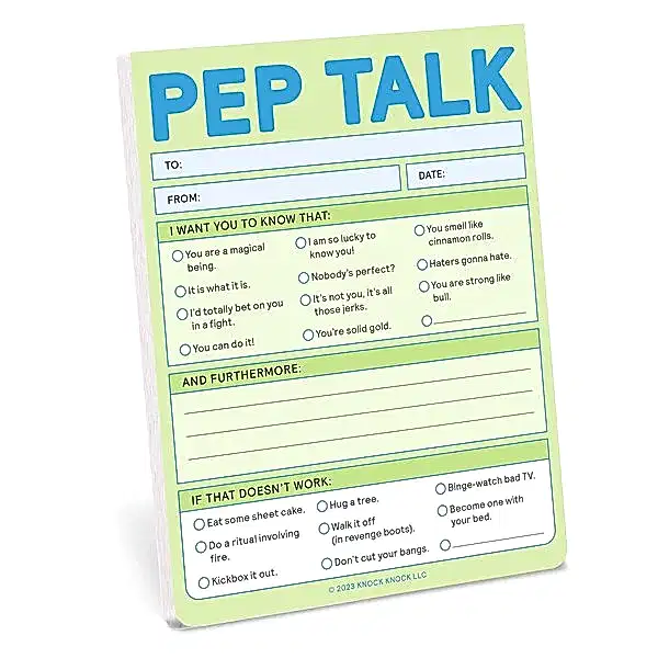 Pep Talk Nifty Notes