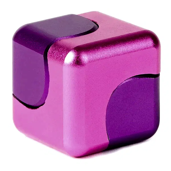 bopster Fidget Spinner Cube - Pink & Purple