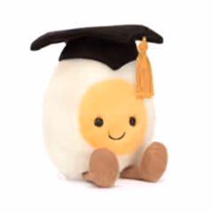 Jellycat Amuseables Boiled Egg Graduation