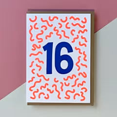 16 Birthday Card