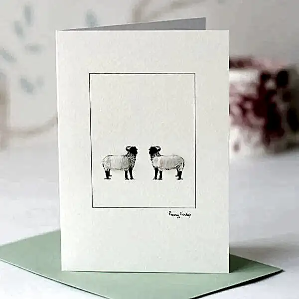 2 Sheep Card