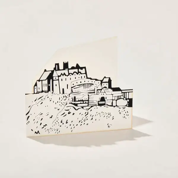 Edinburgh Castle Fold Out Card