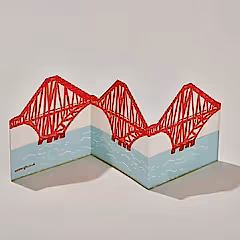 Forth Rail Bridge Fold Out Card