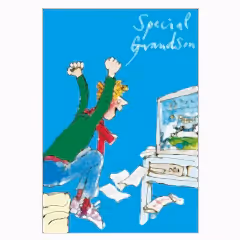 Quentin Blake Special Grandson Card