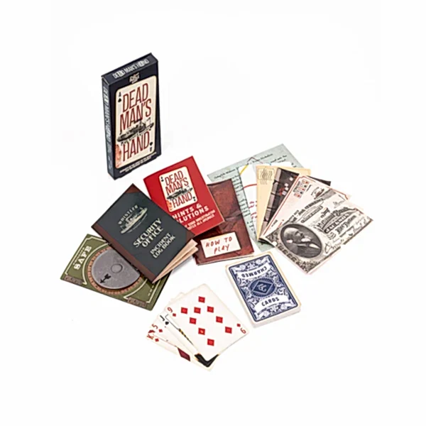 Dead Man's Hand Mini Murder Mystery Game