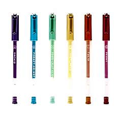 Spring is in the Air Set of 6 Pastel Mini Gel Pens