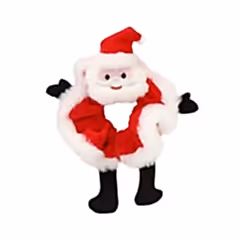 Craft With Santa Santa Scrunchie