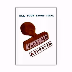 All Your Stupid Ideas A5 Lined Notebook