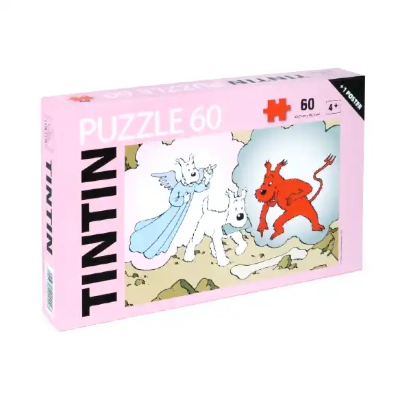 Snowy Angel and Demon 60 Piece Puzzle