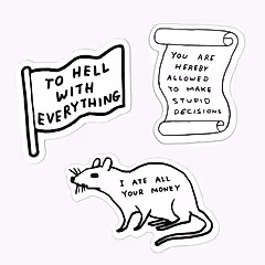 Stupid Decisions Sticker Pack