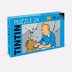Tintin and Bear Cub 24 Piece Puzzle