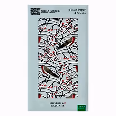 Robin And Berries Tissue Paper