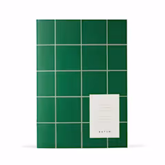 Milo Work Journal Green and Rose