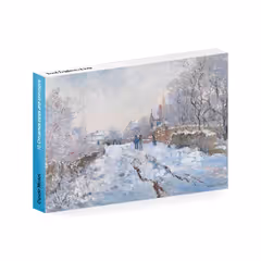 Claude Monet Christmas Wallet