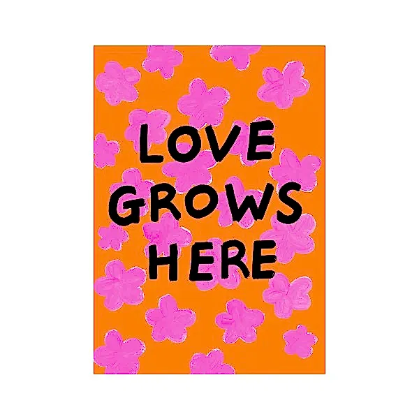 Love Grows Here Card