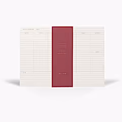 Milo Weekly Planner Notepad by Notem