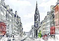 Tron Kirk & Royal Mile Card