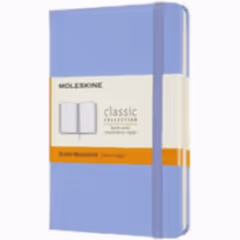 Moleskine Large Hardback Ruled Notebook Hydrangea Blue
