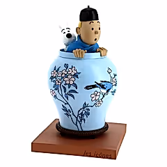 Tintin Blue Lotus Jar