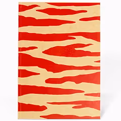 Paper Tiger Red A5 Dotted Notebook