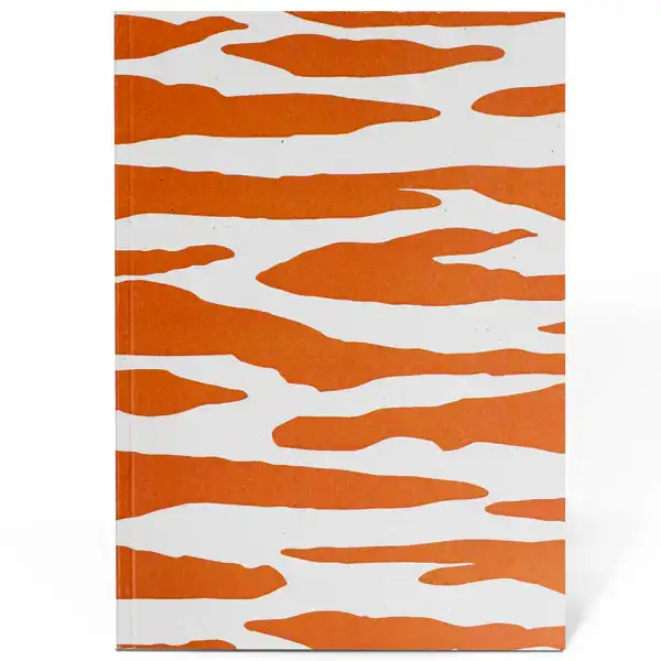 Paper Tiger Orange A5 Lined Notebook