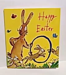 Happy Easter Rabbits Quentin Blake Pack of 5 Cards