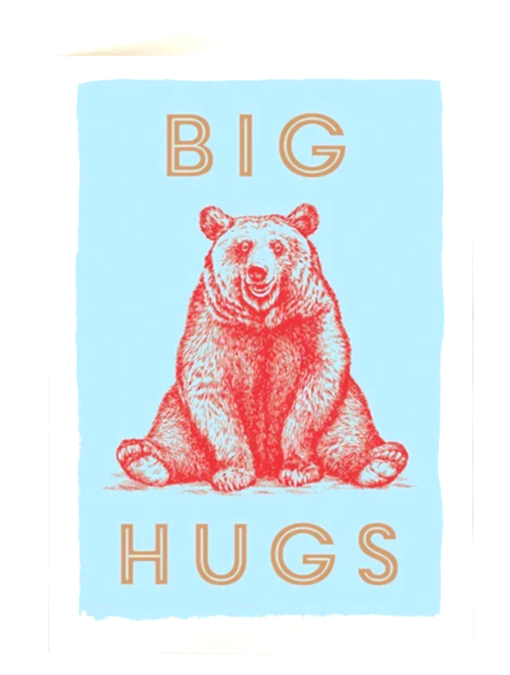 Big Hugs Bear Card