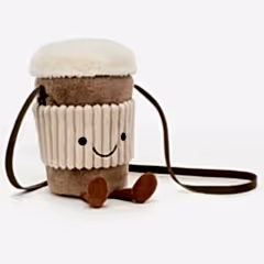Jellycat Amuseables Coffee-To-Go Bag