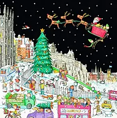 A View of the Mound Pack of 6 exclusive Christmas Cards