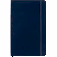 Moleskine Large Squared Hardcover Notebook Sapphire Blue