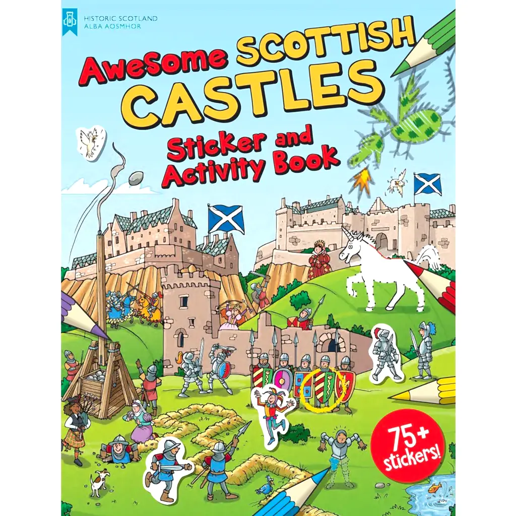Awesome Scottish Castles Sticker And Activity Book