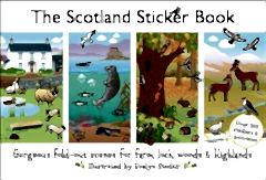 The Scotland Sticker Book