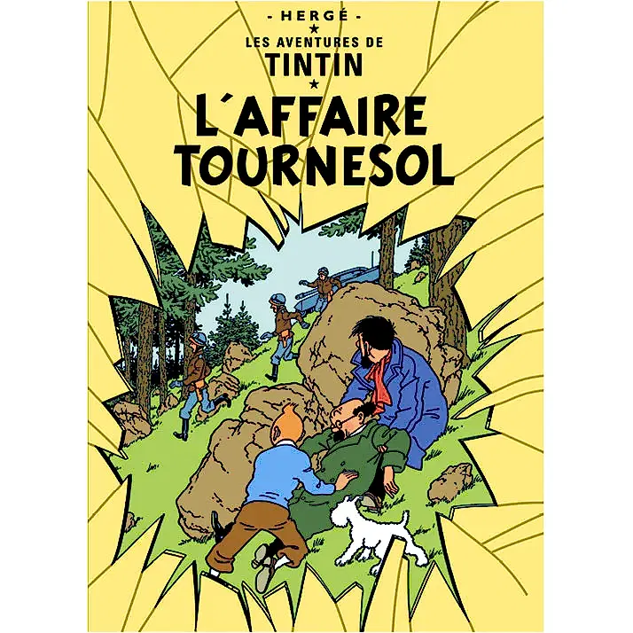 The Calculus Affair Tintin Poster