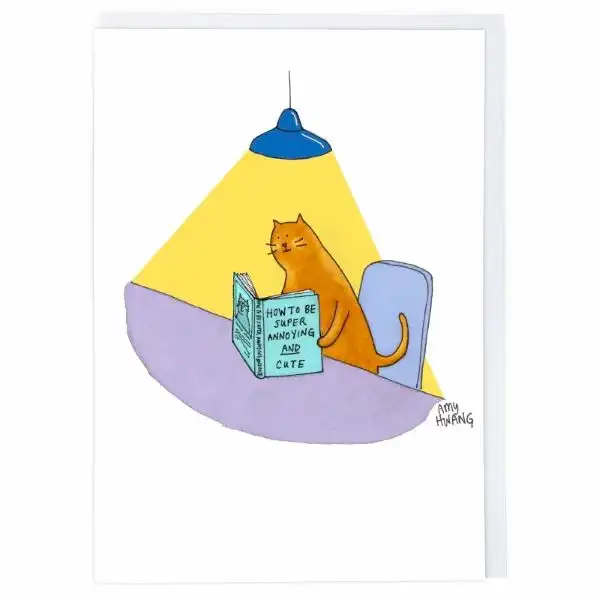 Annoying and Cute Card