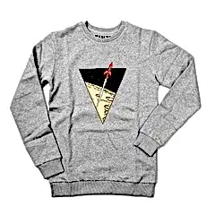 Tintin Rocket Sweatshirt Light Grey