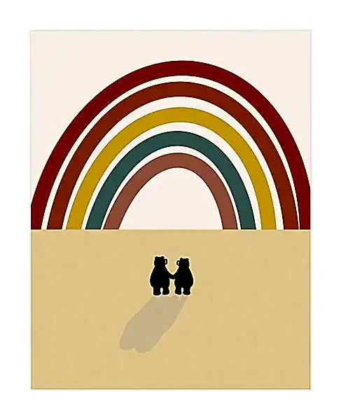Bears and Rainbows Card