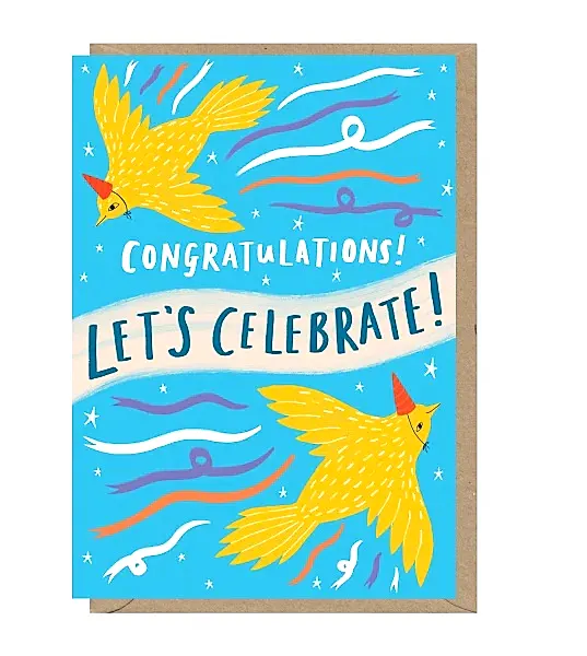 Congratulations Bird Card