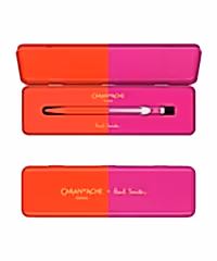 Caran D'Ache Paul Smith Ballpoint Pen Warm Red and Melrose Pink