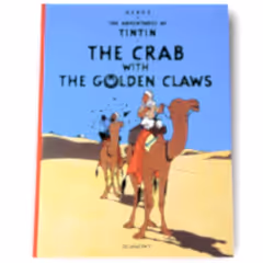 The Crab with the Golden Claws Softback Book