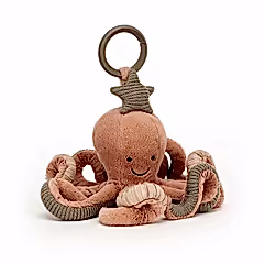 Jellycat Odell Octopus Activity Toy