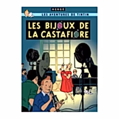 Les Bijoux De La Castafiore Tintin Postcard