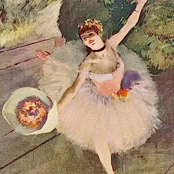 L'etoile The Star Art - Ickles Mini Card