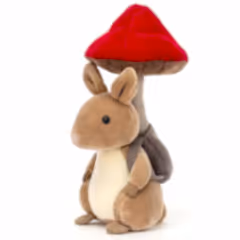 Jellycat Fungi Forager Bunny