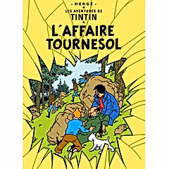 L'Affaire Tournesol Tintin Postcard