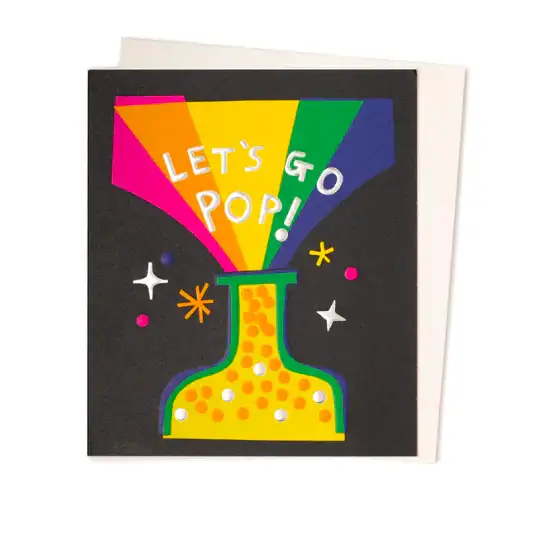 Let's Go Pop Card