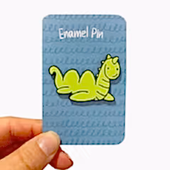 Nessie Enamel Pin Badge