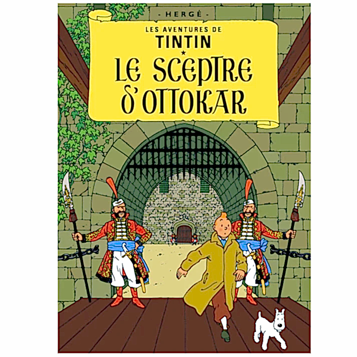 King Ottokar's Sceptre Tintin Poster